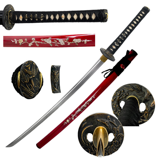 MUSHA "BAMBOO & PLUM FLOWER" KATANA