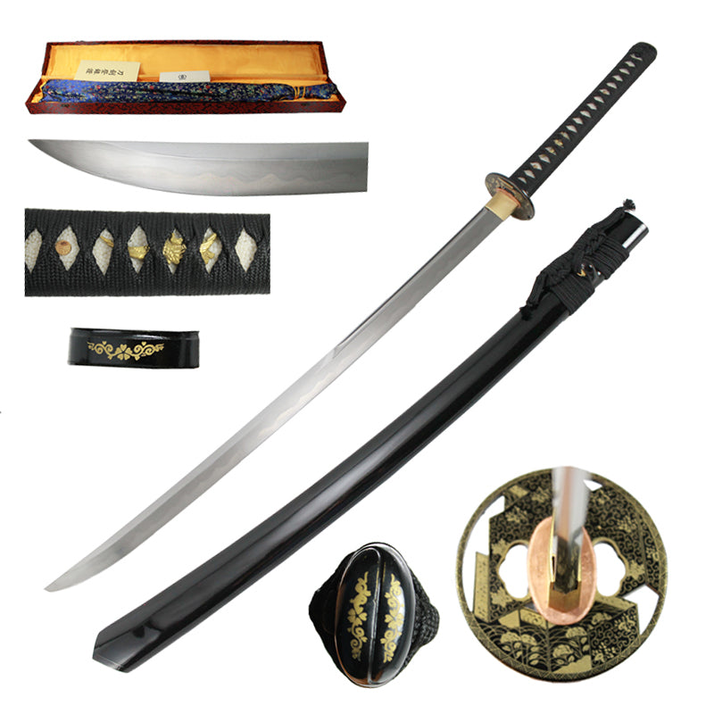40 1/2" Hand forged samurai sword