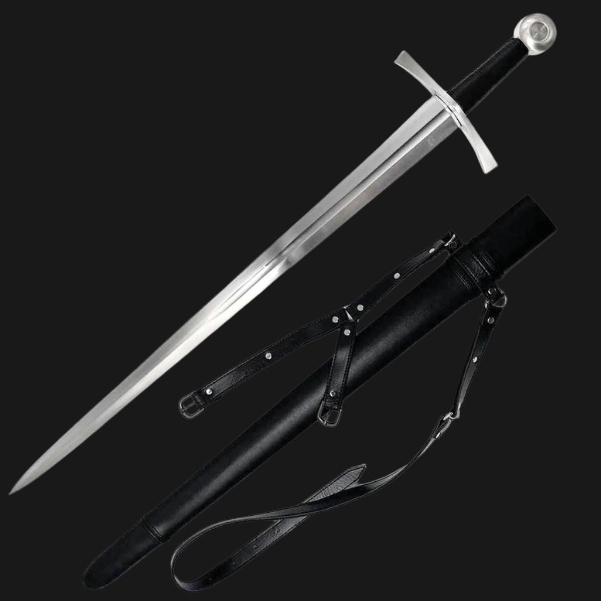 Wholesale 35" Medieval Swords | Bulk Hand-Forged Blades