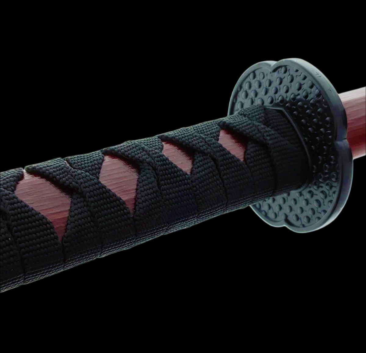 40" Red Wooden Samurai Sword (Bokken)