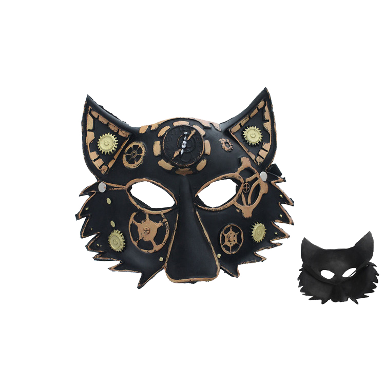 Black Wolf Mask