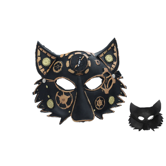 Black Wolf Mask