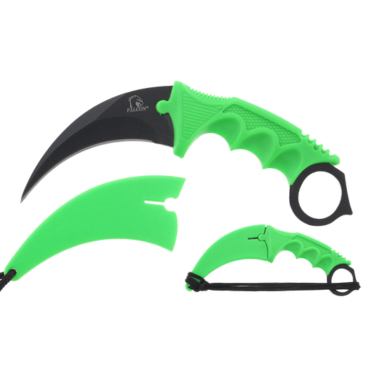 Wholesale Green Karambit Knife Distributor | Karambit Knives In-Bulk