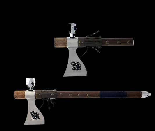 19" Tomahawk with pipe