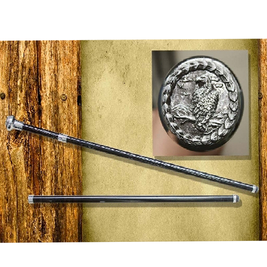 35" Eagle walking cane