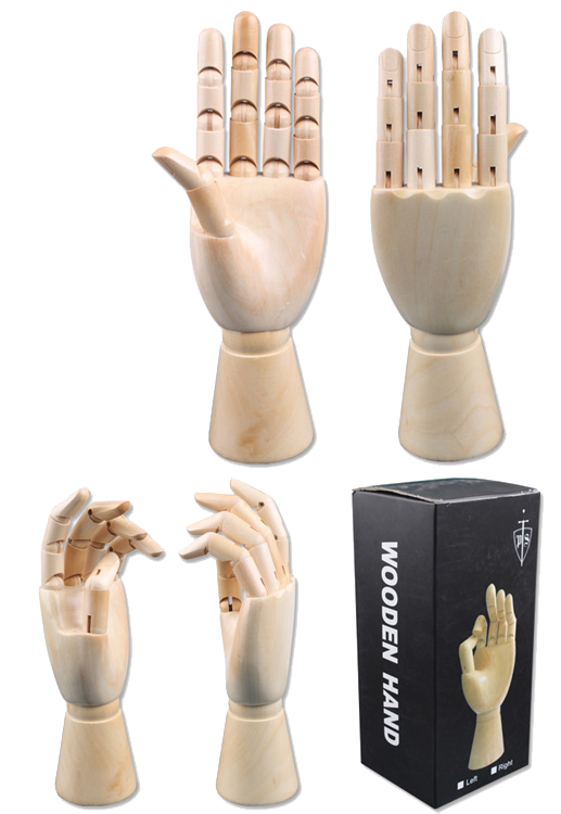 11" Left Hand Shaped Knife Holder