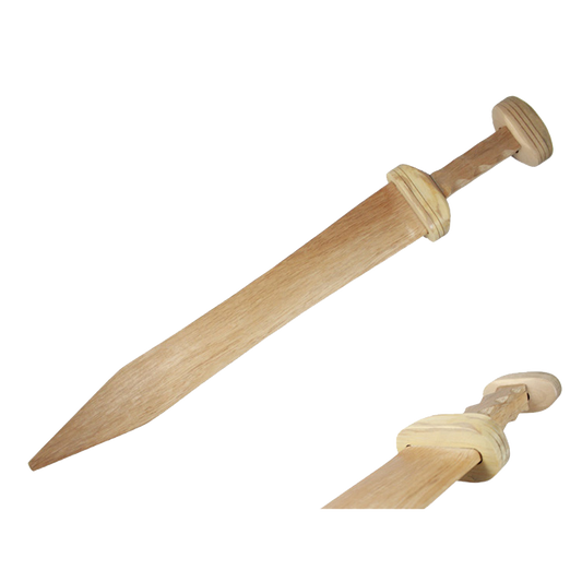 27 1/4" Wooden Roman Sword