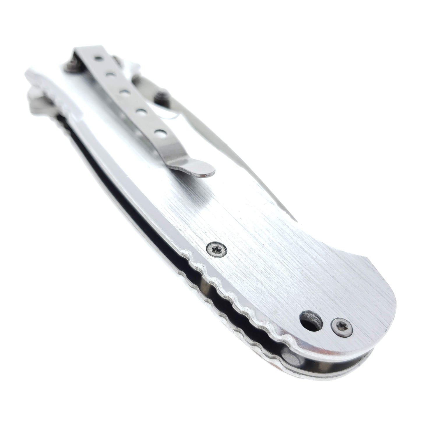 Wholesale Falcon Wood Handle Pocket Knife for Retailers with a sleek stainless steel design