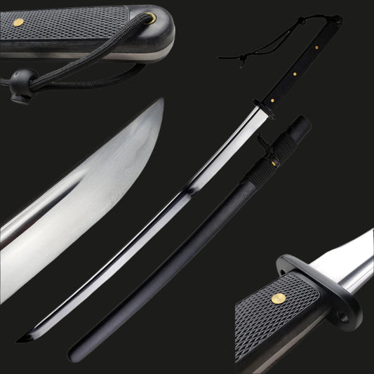 Wholesale Musashi Modern Tactical Samurai Katana with sleek blade and textured handle for collectors