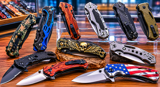 Top-Selling Wholesale Pocket Knives for Gift Shops, Smoke Shops & Outdoor Retailers