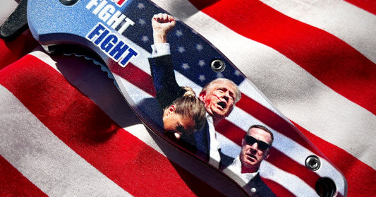 Product Spotlight: “Fight, Fight, Fight” Donald Trump Pocket Knives