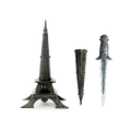 Wholesale Fantasy Daggers - Eiffel Tower Fantasy Dagger In-Bulk