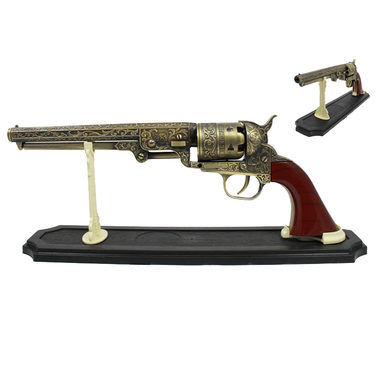 13-1-2-decorative-replica-antique-prop-revolver-gun