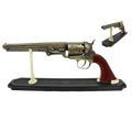13 1/2" Decorative Replica Antique Prop Revolver Gun w/ Display Stand Display Gun All Products PacificSolution 45
