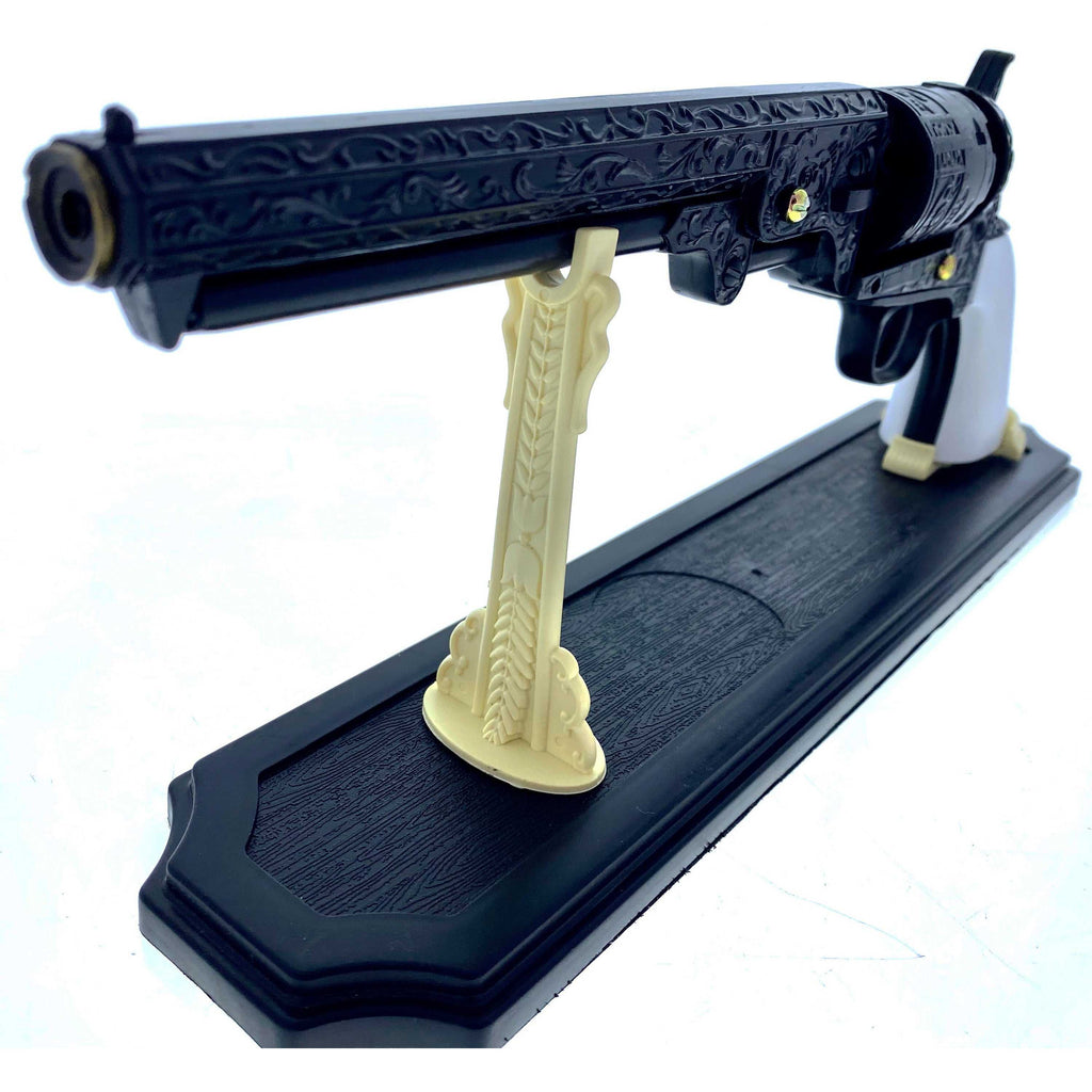 13 1/2" Decorative Replica Antique Prop Revolver Gun w/ Display Stand Display Gun All Products PacificSolution 31