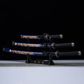 3Pcs Samurai sword set, Plastic scabbard