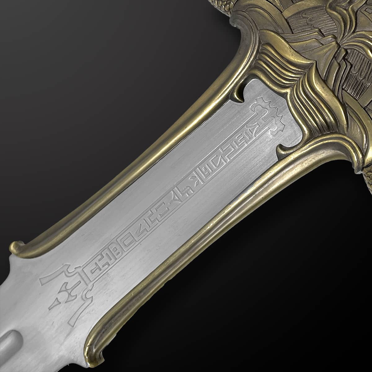 39" Barbarian Sword with Plaque.