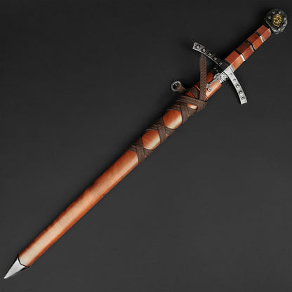 23 1/4" Knights of Templer Crusader Short Sword