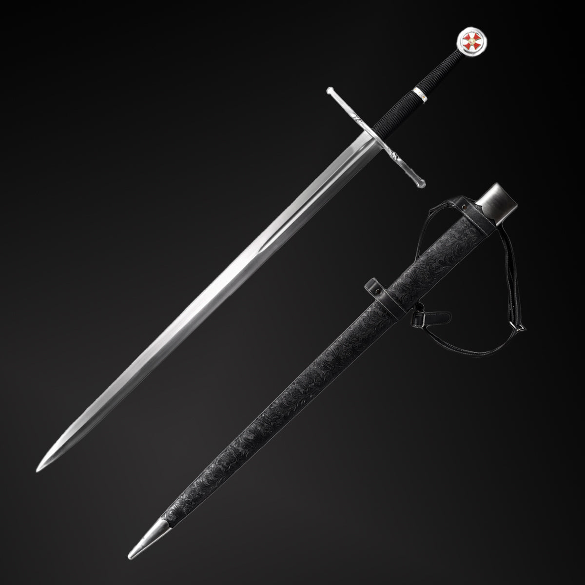 52"  Hand Made Sharp 1060 Steel Medieval Sword