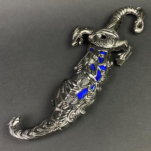 12" Fantasy Dragon Dagger with Gift Box (blue fitting)