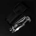 Falcon Black & Chrome Spring Assisted Pocket Knife