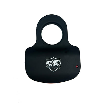 STREETWISE™ STING RING RECHARGEABLE STUN GUN 18M