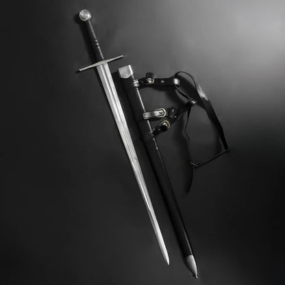 45"  Hand Made Sharp 1060 Steel Medieval Sword