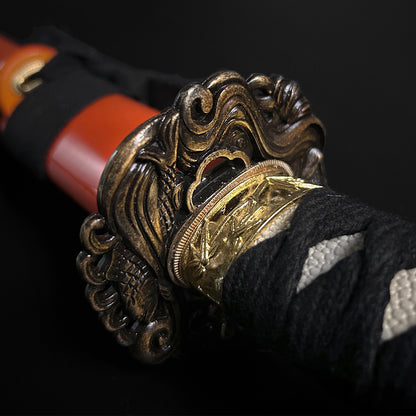 Musha Golden Koi Katana