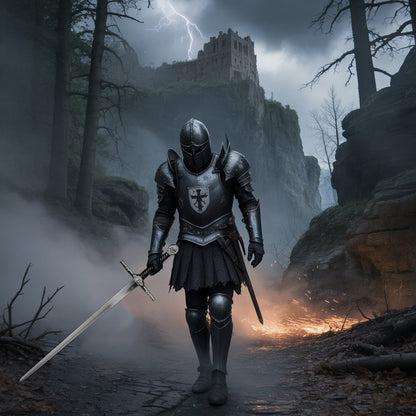 40" Hand Forge Medieval  Sword