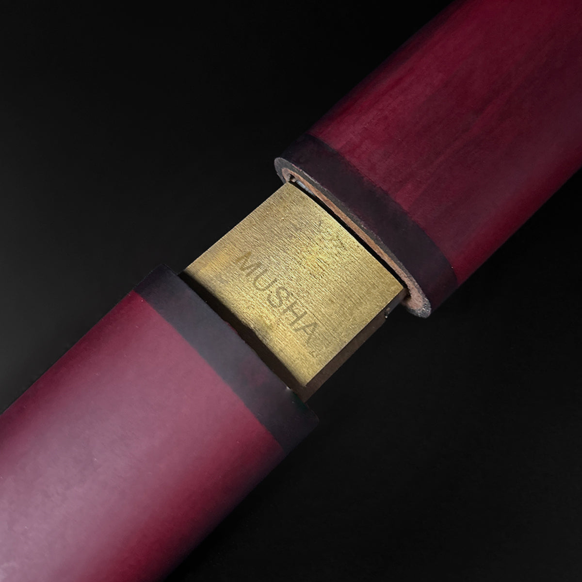 Musha Shirasaya (Burgundy)