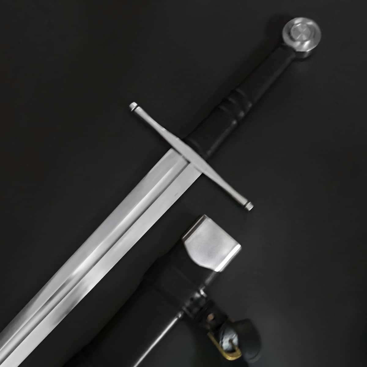 45"  Hand Made Sharp 1060 Steel Medieval Sword