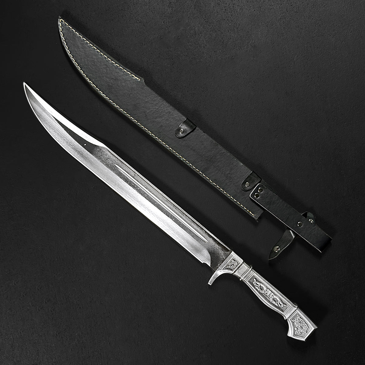 Hand-Forged One Hand Medieval Sword