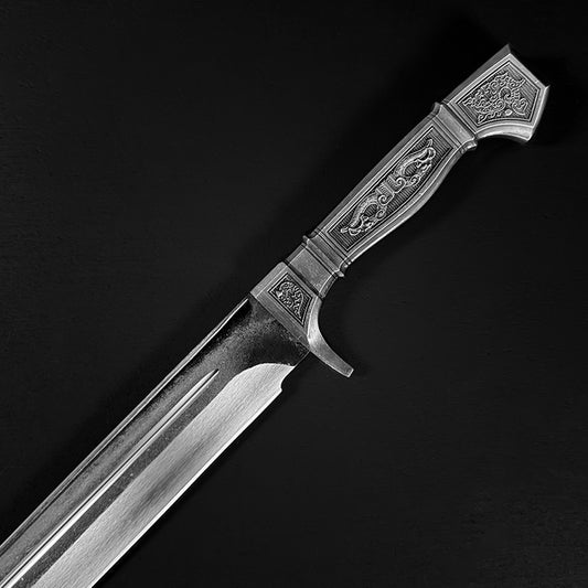 Hand-Forged One Hand Medieval Sword