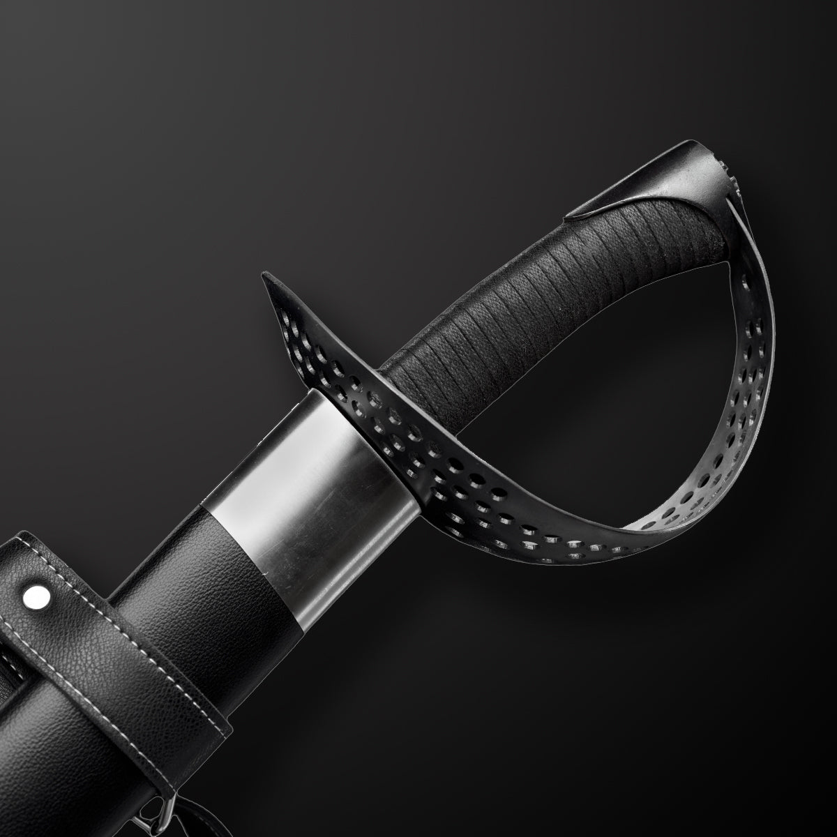 40.15"  Hand-Forged Full-Tang Medieval Saber 1060 Carbon Steel