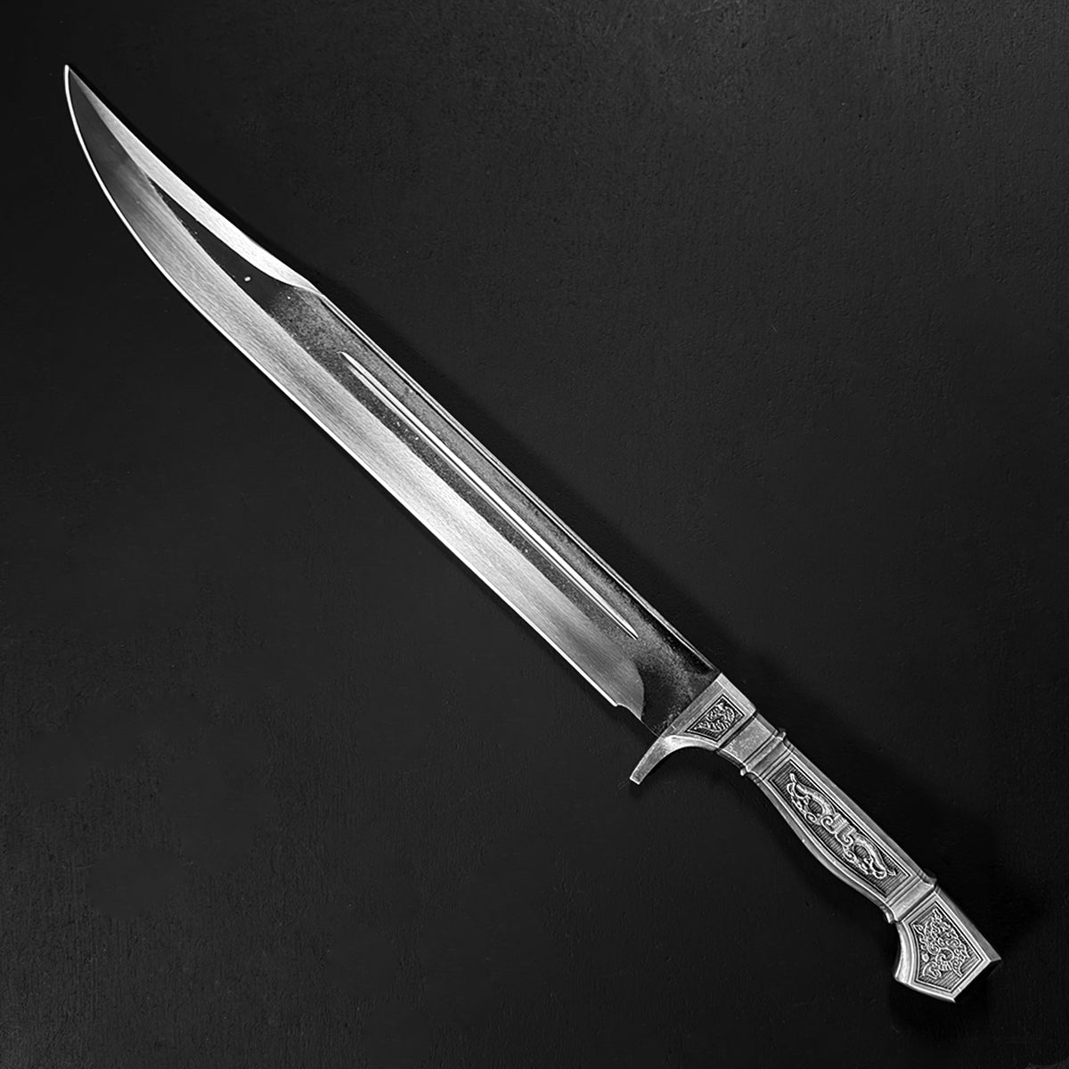 Hand-Forged One Hand Medieval Sword