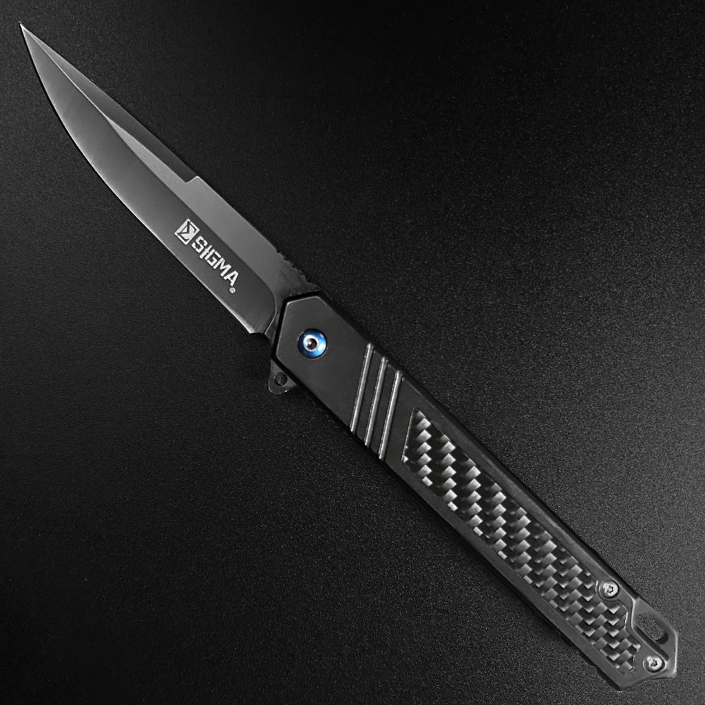 Sigma Carbon Fiber Ball Bearing Pocket Folding Knife