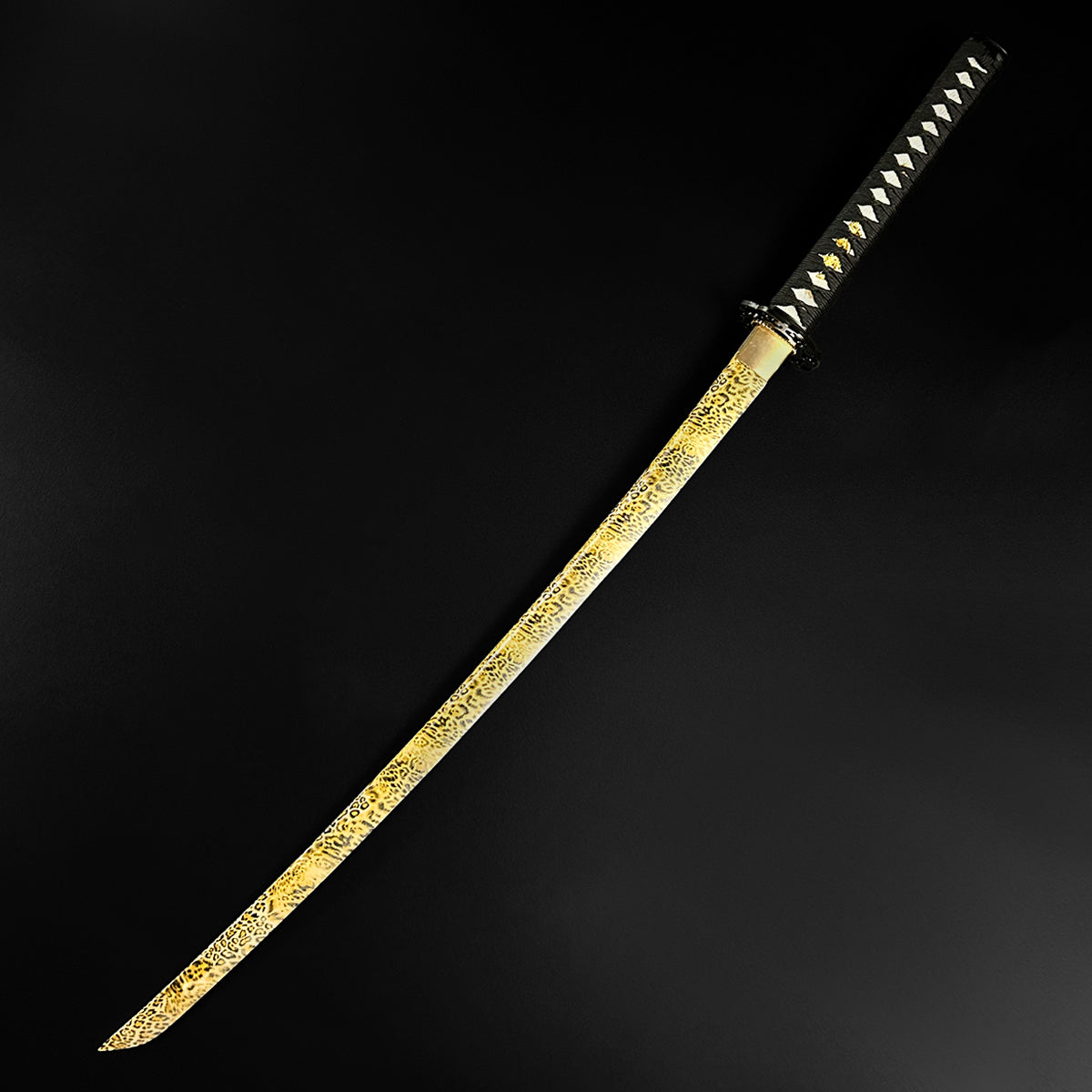 41" Hand Forged Sword with Cheetah Print Blade