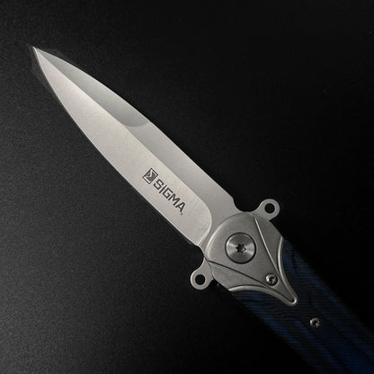 Sigma Ball Bearing Blue Folding Knife