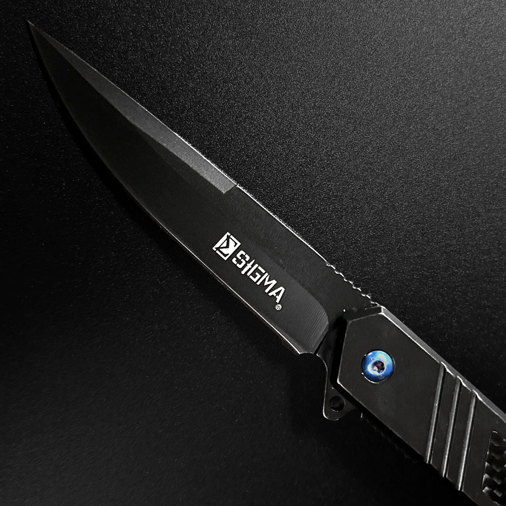 Sigma Carbon Fiber Ball Bearing Pocket Folding Knife