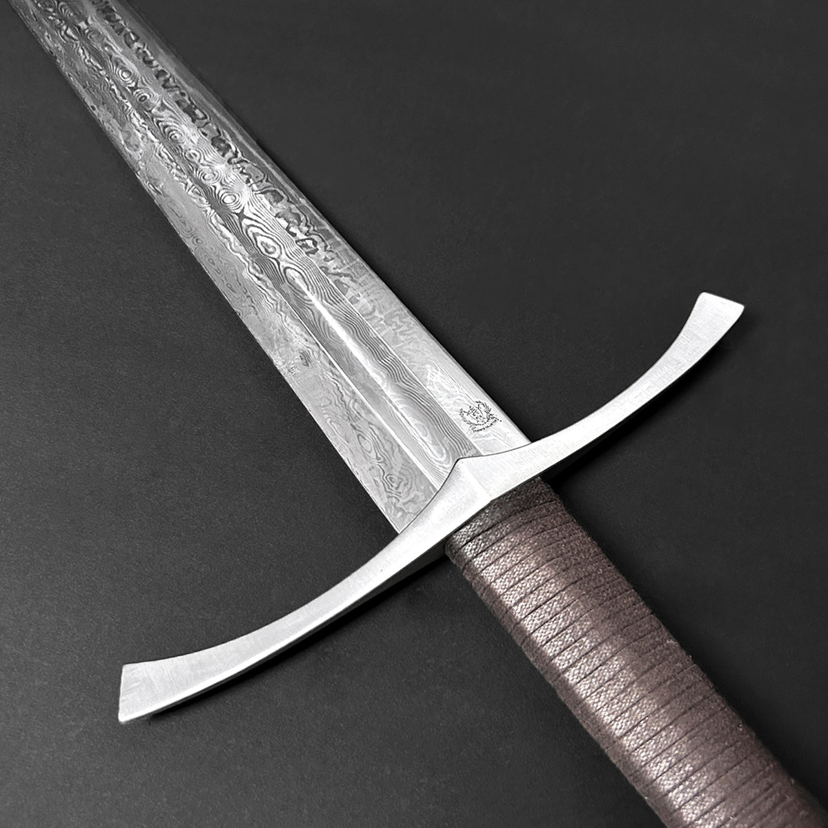 Knight's Collection Damascus Medieval Sword