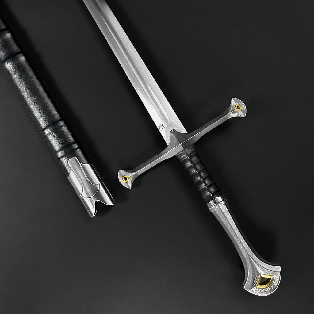 Knight's Collection "Valorbrand" -  44 1/2" Hand-Forged Medieval Sword