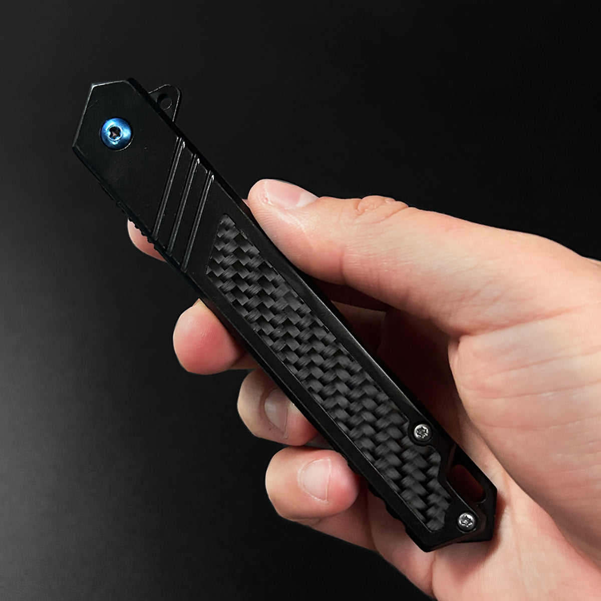 Sigma Carbon Fiber Ball Bearing Pocket Folding Knife