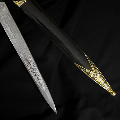 15 3/4 " Freemason Dagger with scabbard