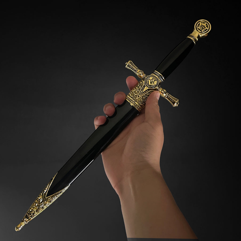 15 3/4 " Freemason Dagger with scabbard