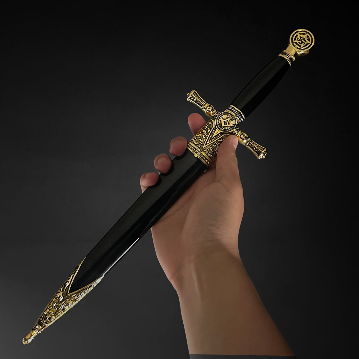 15 3/4 " Freemason Dagger with scabbard