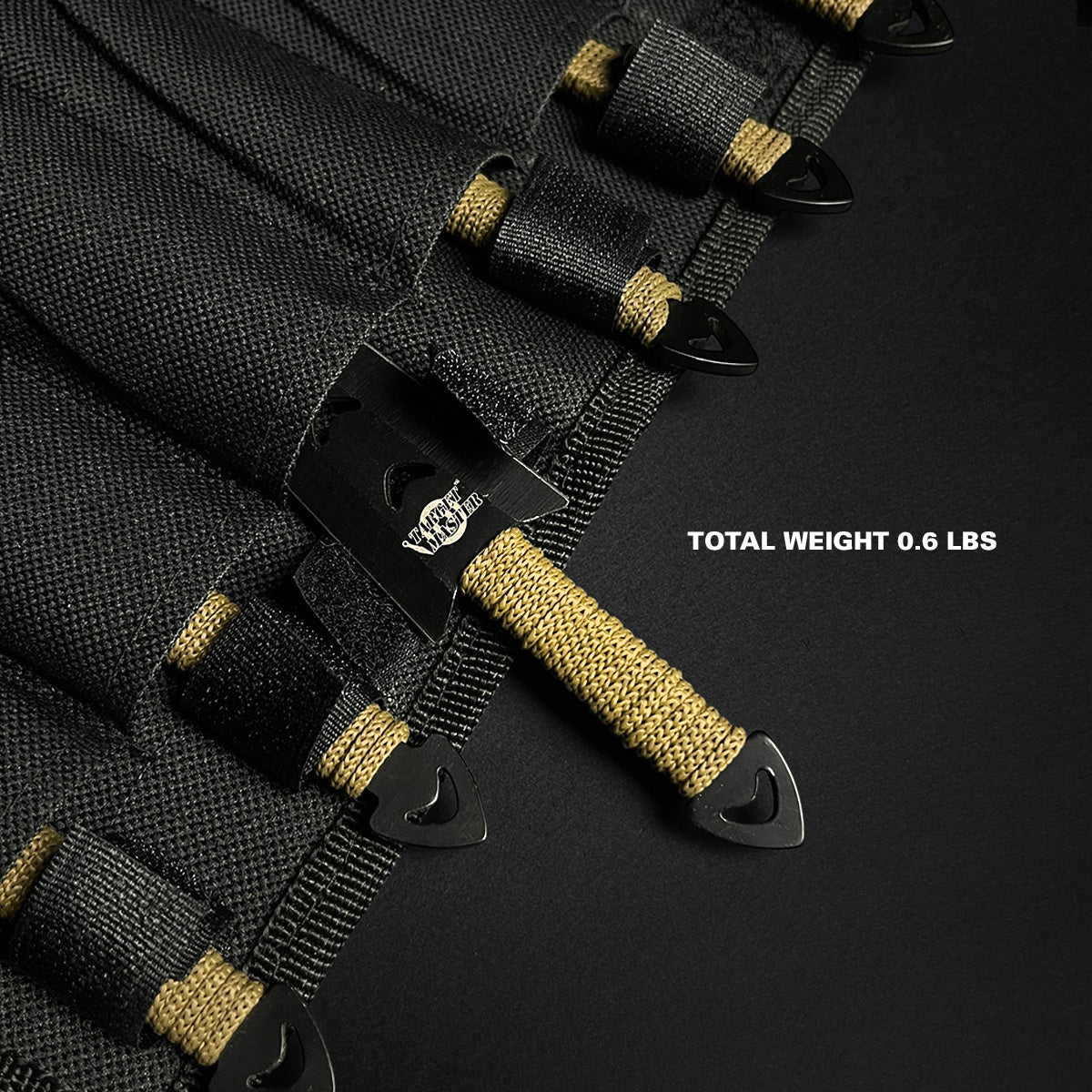 Target Master 6 PC 6" Overall Arrow Head Throwing Knife Set