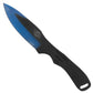 Target Master 3 Pcs Blue Throwing Knife Set 8" Overall Length W/ Nylon Sheath