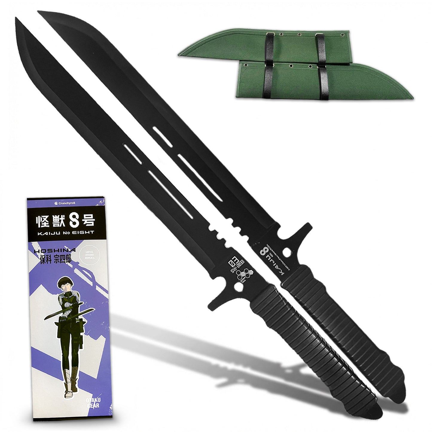 Officially Licensed  Kaiju No. 8 Metal Hoshina's Swords