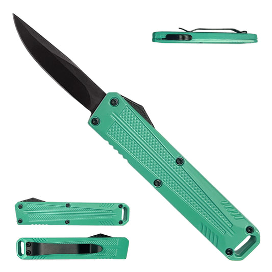 Teal Automatic Mini OTF Knife