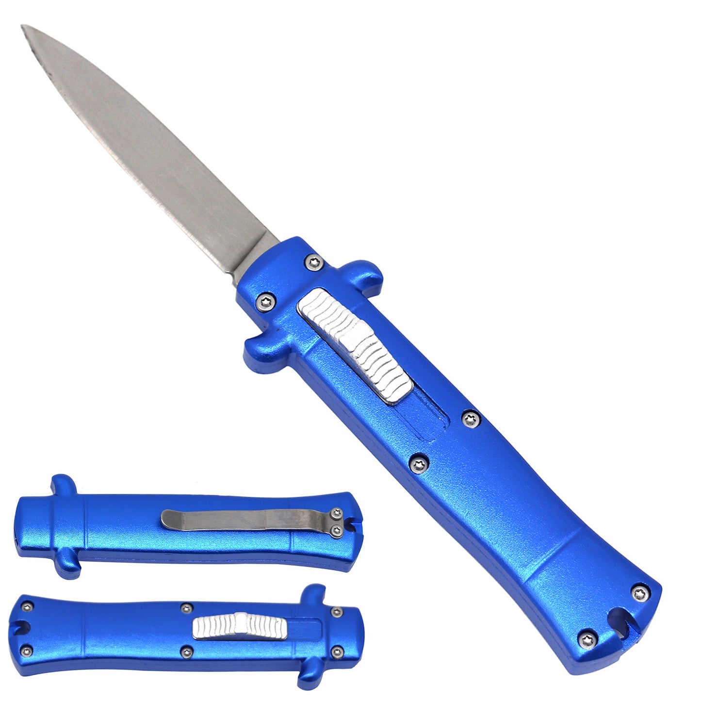 Blue Mini OTF Knife